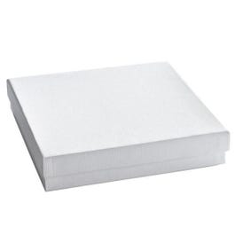 Cajas regalo cartón 15x15x4 cm blancas - 12 unidades Cajas regalo cartón 15x15x4 cm blancas - 12 unidades