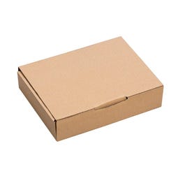 Cajas de cartón para envío 24x17x5 cm marrones - 20 unidades Cajas de cartón para envío 24x17x5 cm marrones - 20 unidades