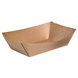 Bandeja cartón 800 ml 21,5x15x4 cm marrón - 250 unidades Bandeja cartón 800 ml 21,5x15x4 cm marrón - 250 unidades