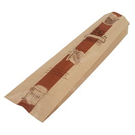 Bolsa panadería 11x6,5x50 cm marrón - 1000 unidades Bolsa panadería 11x6,5x50 cm marrón - 1000 unidades