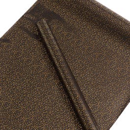 Papel de regalo Sochi 70 cm negro/oro - 25 metros Papel de regalo Sochi 70 cm negro/oro - 25 metros
