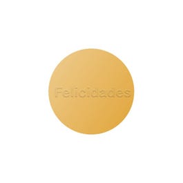 Etiquetas adhesivas relieve Felicidades 4,5 cm oro - 500 unidades Etiquetas adhesivas relieve Felicidades 4,5 cm oro - 500 unidades