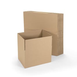Cajas de cartón altura variable 31x22x20/15/10 cm marrones - 20 unidades Cajas de cartón altura variable 31x22x20/15/10 cm marrones - 20 unidades