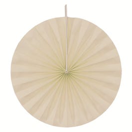 Colgante abanico 40 cm marfil - 4 unidades Colgante abanico 40 cm marfil - 4 unidades
