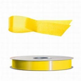 Cinta de regalo estándar 19 mm amarillo - 100 metros Cinta de regalo estándar 19 mm amarillo - 100 metros