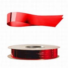 Cinta de regalo espejo 19 mm roja - 50 metros Cinta de regalo espejo 19 mm roja - 50 metros