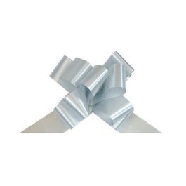 Lazos automáticos 31 mm Ø10 cm plata - 100 unidades Lazos automáticos 31 mm Ø10 cm plata - 100 unidades