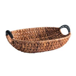 Cesta mimbre ovalada 37x29x13 cm marrón Cesta mimbre ovalada 37x29x13 cm marrón
