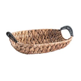 Cesta mimbre ovalada 27x21x11 cm marrón Cesta mimbre ovalada 27x21x11 cm marrón