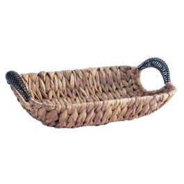 Cesta mimbre rectangular 28x20x11 cm marrón Cesta mimbre rectangular 28x20x11 cm marrón