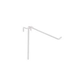 Gancho reja simple 20 cm blanco Gancho reja simple 20 cm blanco