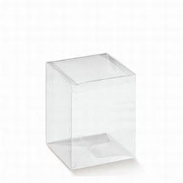 Cajas plástico 9x9x12 cm transparentes - 50 unidades Cajas plástico 9x9x12 cm transparentes - 50 unidades