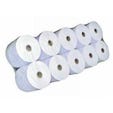 Rollos de papel calco 57x65x12 mm blancos - 10 unidades