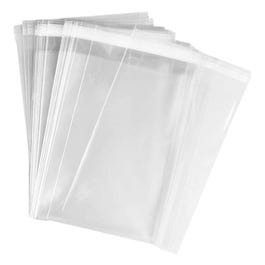 Bolsas polipropileno con solapa adhesiva 6x8 cm transparentes - 100 unidades Bolsas polipropileno con solapa adhesiva 6x8 cm transparentes - 100 unidades
