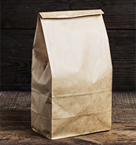 Bolsas de papel para granel sin asas