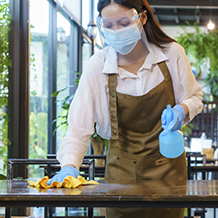 Productos de limpieza para restauraci?n